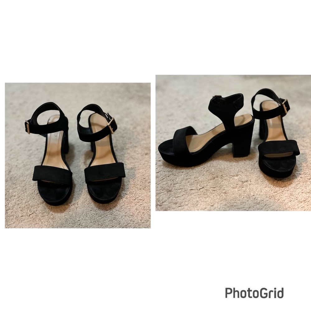 Bamboo Wedge Heels